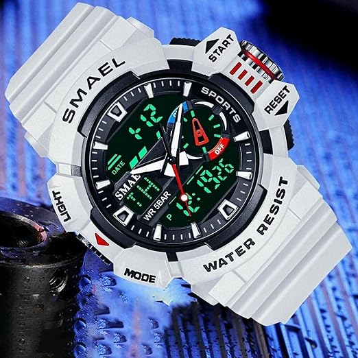 ONE: Men's Watches Multi Function Military S-Shock Sports Watch LED Digital Waterproof