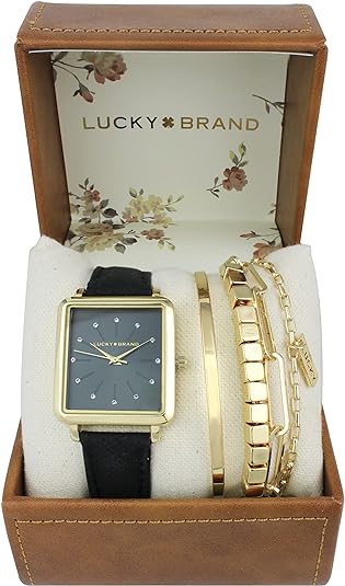ONE:  Luxury Elegant Watch and Bracelet Set for Women:  Rhinestone with Bangles Starry Sky