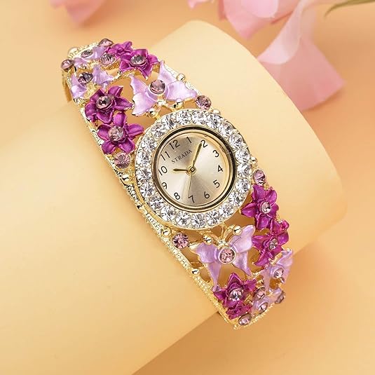 ONE:  Luxury Elegant Butterfly Watch for Women:
