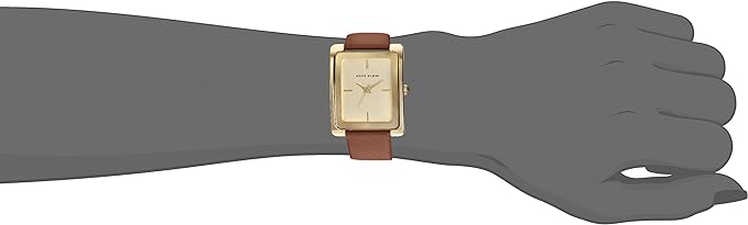 ONE:  Anne Klein Women's Leather Strap Watch