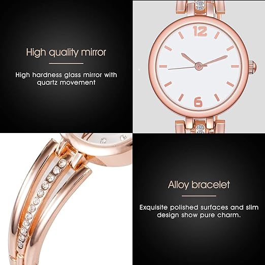 ONE:  Luxury  Bracelet Watch for Women Rhinestone