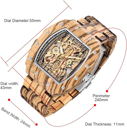 ONE: Wrist Watch Easy to Read  Style