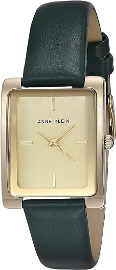 ONE:  Anne Klein Women's Leather Strap Watch