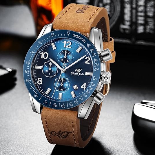 ONE: Luxury Wrist Watch Minimalist Men Square Dial Business Style Leather Strap Quartz Analog