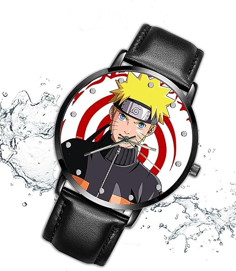 ONE: Wrist Watch for Men and Women Color: Anime Colorful Yellow Hair Cool