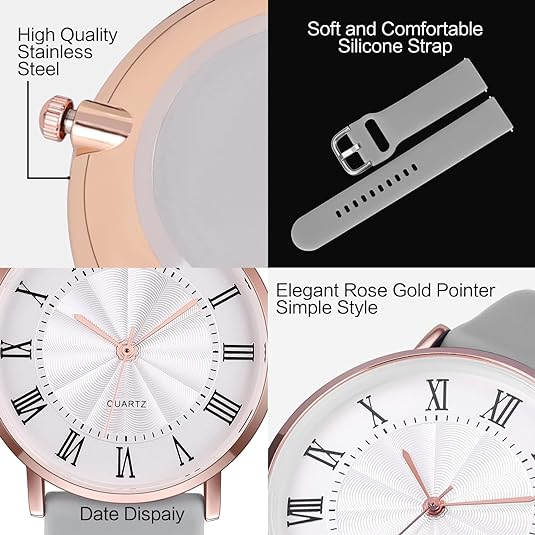 ONE: Luxury Wrist Watch Minimalist Men Square Dial Business Style Leather Strap Quartz Analog