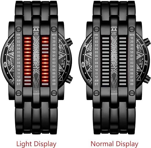 ONE: Unique Watch: Fashion Binary Matrix Watch