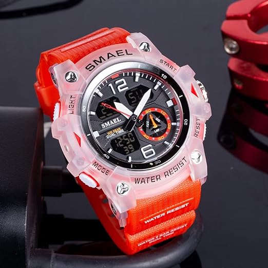 ONE: Men's Watches Multi Function Military S-Shock Sports Watch LED Digital Waterproof