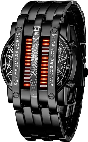 ONE: Unique Watch: Fashion Binary Matrix Watch