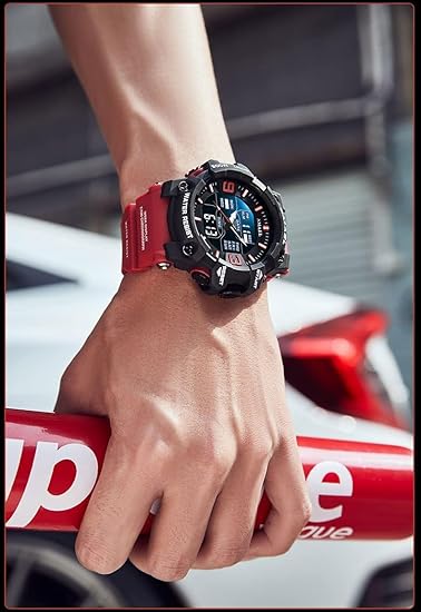 ONE: Men's Watches Multi Function Military S-Shock Sports Watch LED Digital Waterproof