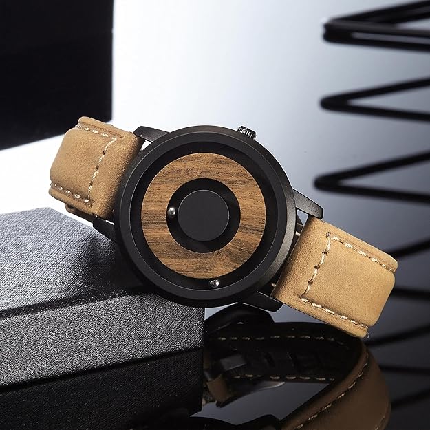 ONE:  Magnetic Levitation Wrist Watch Style Wooden