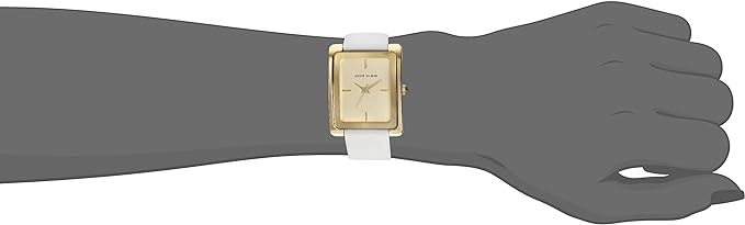 ONE:  Anne Klein Women's Leather Strap Watch