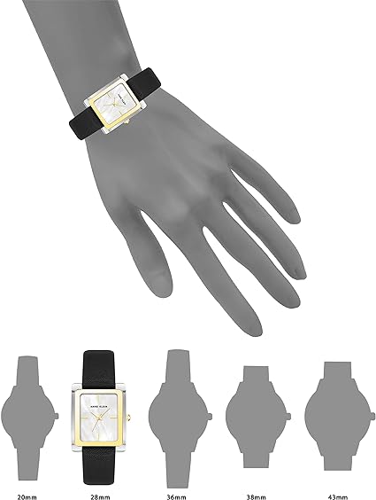 ONE:  Anne Klein Women's Leather Strap Watch