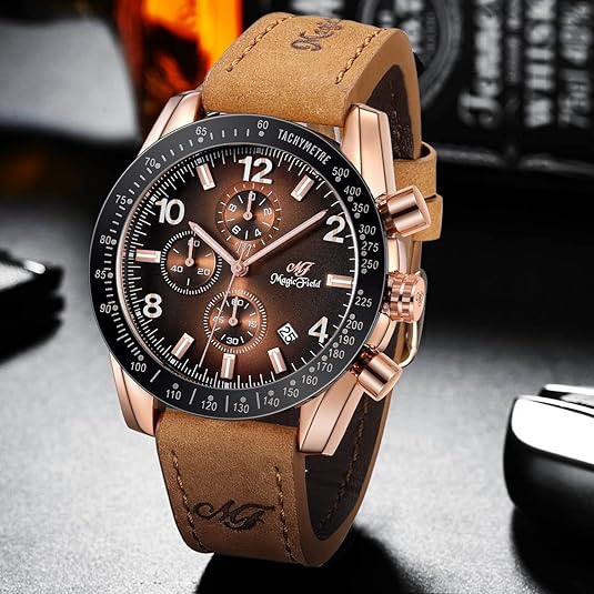 ONE: Luxury Wrist Watch Minimalist Men Square Dial Business Style Leather Strap Quartz Analog