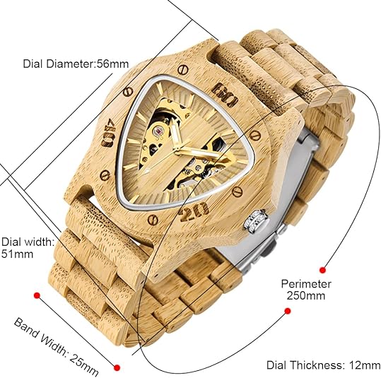 ONE: Wrist Watch Easy to Read  Style