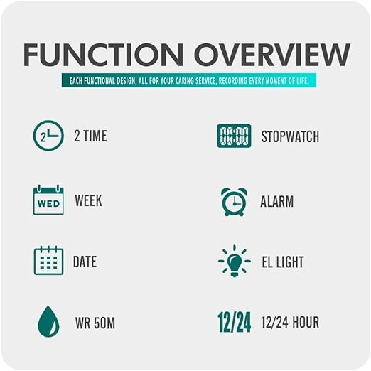 ONE: Men's Watches Multi Function Military S-Shock Sports Watch LED Digital Waterproof