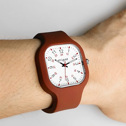 ONE: Wrist Watch Easy to Read  Style for nurses medical teachers nursing student professionals clinic hospital women men unisex