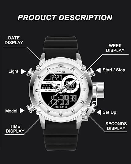 ONE: High Quality Military Sports Watch Lightweight Tactical Waterproof