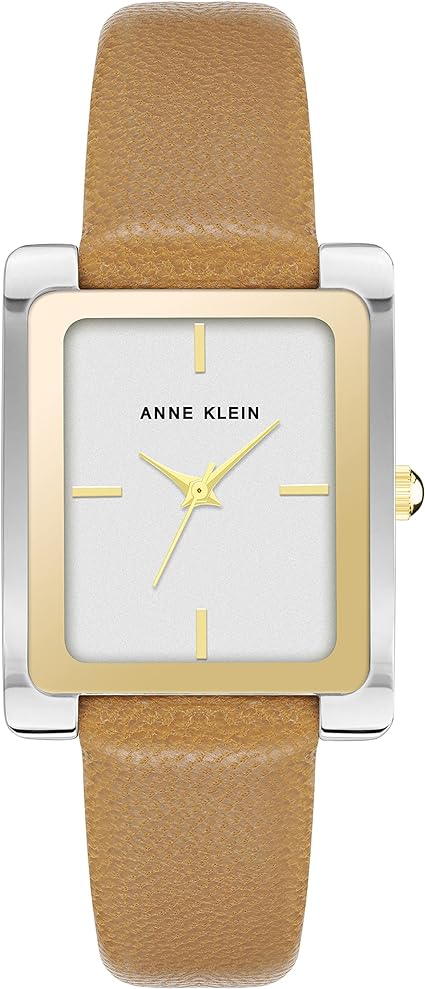 ONE:  Anne Klein Women's Leather Strap Watch