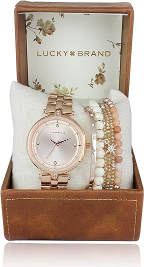 ONE:  Luxury Elegant Watch and Bracelet Set for Women:  Rhinestone with Bangles Starry Sky