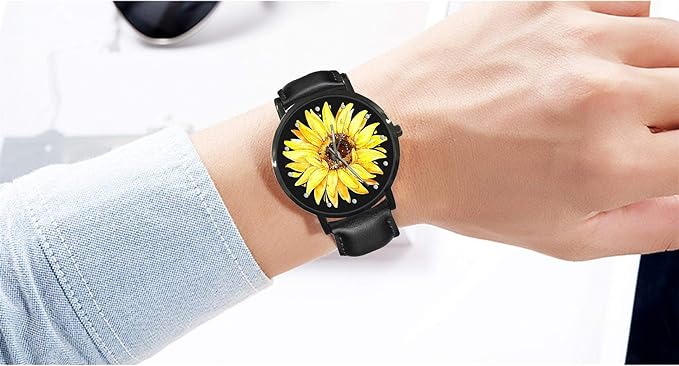 ONE:  Wrist Watches for Men and Women  Color: Sunflower