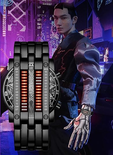 ONE: Unique Watch: Fashion Binary Matrix Watch