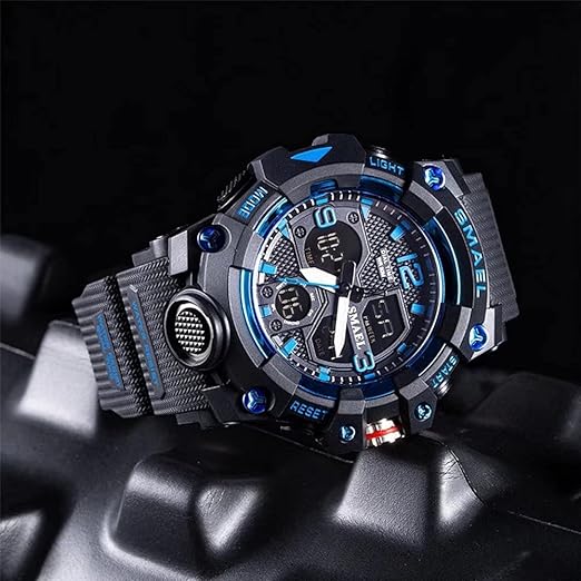 ONE: Men's Watches Multi Function Military S-Shock Sports Watch LED Digital Waterproof