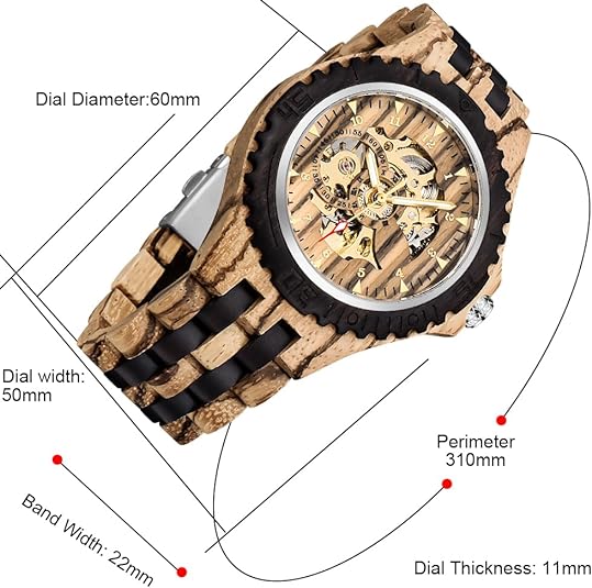 ONE: Wrist Watch Easy to Read  Style