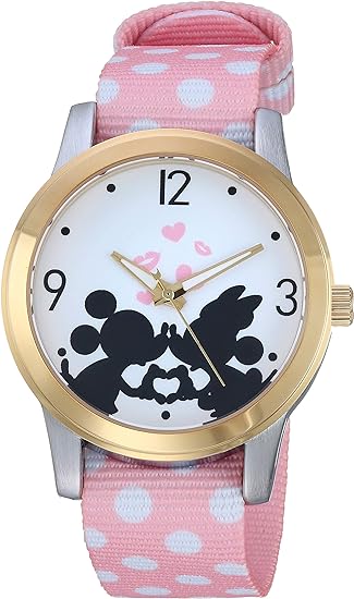 ONE: Disney Adult Classic Metal Bracelet Analog Quartz Watch