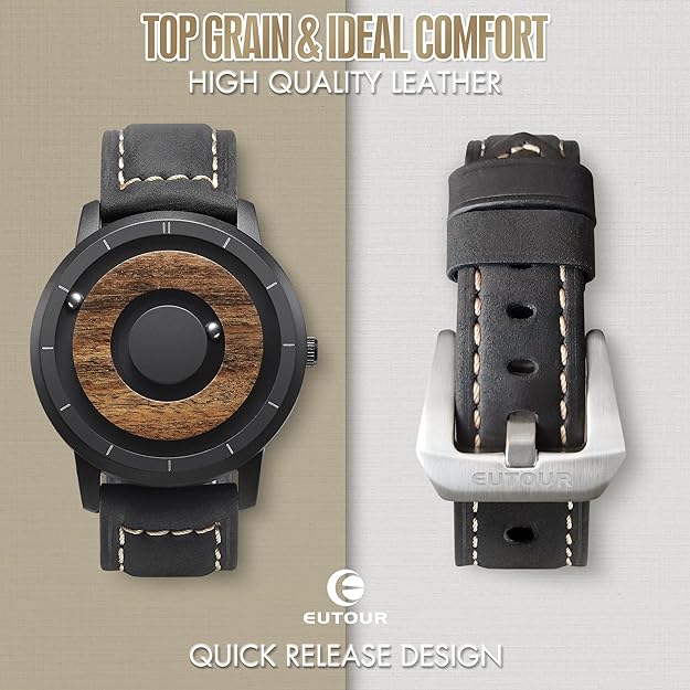 ONE:  Magnetic Levitation Wrist Watch Style Wooden