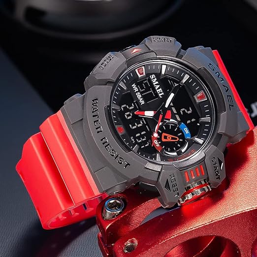 ONE: Men's Watches Multi Function Military S-Shock Sports Watch LED Digital Waterproof