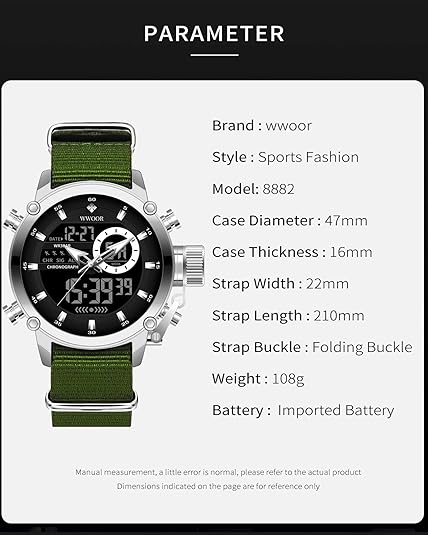 ONE: High Quality Military Sports Watch Lightweight Tactical Waterproof