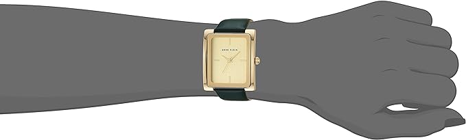 ONE:  Anne Klein Women's Leather Strap Watch