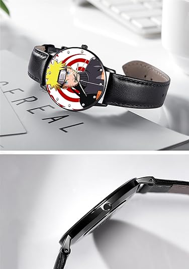 ONE: Wrist Watch for Men and Women Color: Anime Colorful Yellow Hair Cool