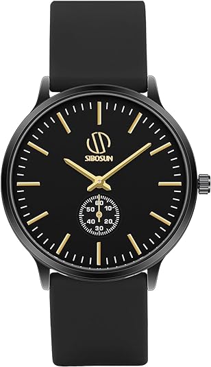 ONE: Luxury Wrist Watch Minimalist Men Square Dial Business Style Leather Strap Quartz Analog