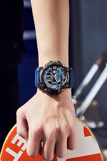 ONE: Men's Watches Multi Function Military S-Shock Sports Watch LED Digital Waterproof