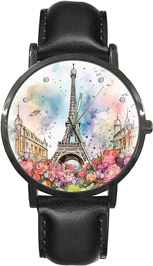 ONE:  Wrist Watches for Men and Women Color: Van Gogh Starry Night