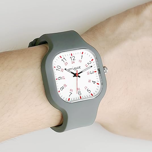 ONE: Wrist Watch Easy to Read  Style for nurses medical teachers nursing student professionals clinic hospital women men unisex