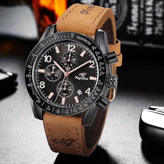 ONE: Luxury Wrist Watch Minimalist Men Square Dial Business Style Leather Strap Quartz Analog