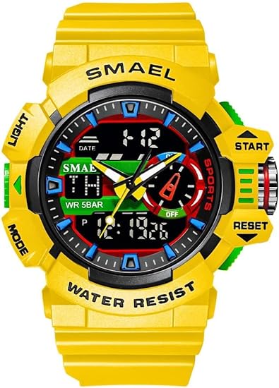 ONE: Men's Watches Multi Function Military S-Shock Sports Watch LED Digital Waterproof