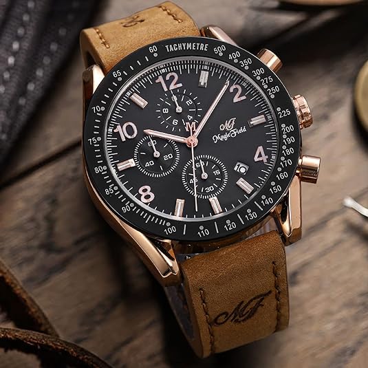 ONE: Luxury Wrist Watch Minimalist Men Square Dial Business Style Leather Strap Quartz Analog