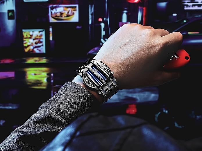 ONE: Unique Watch: Fashion Binary Matrix Watch