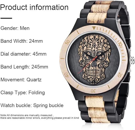 ONE: Wrist Watch Easy to Read  Style