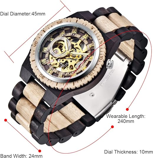 0NE: Wrist Watch Easy to Read  Style
