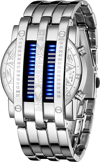 ONE: Unique Watch: Fashion Binary Matrix Watch