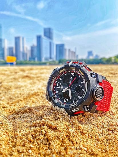 ONE: Men's Watches Multi Function Military S-Shock Sports Watch LED Digital Waterproof