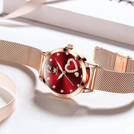 ONE:  Luxury Elegant Watch and Bracelet Set for Women:  Rhinestone with Bangles Starry Sky