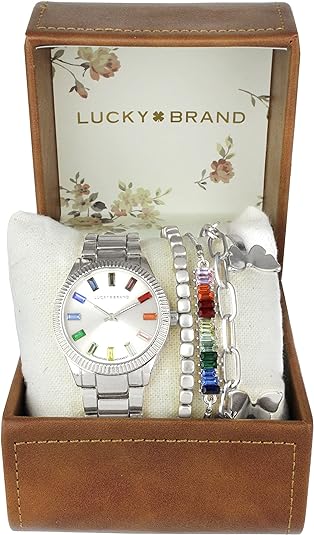 ONE:  Luxury Elegant Watch and Bracelet Set for Women:  Rhinestone with Bangles Starry Sky