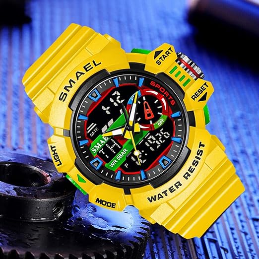 ONE: Men's Watches Multi Function Military S-Shock Sports Watch LED Digital Waterproof