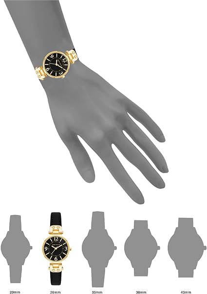 ONE:   Ladies Dress Watch Leather Strap